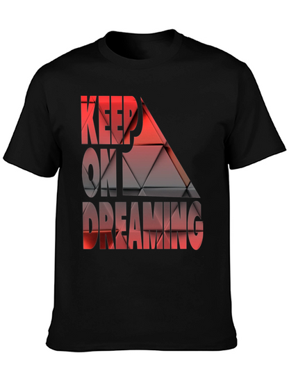 Camiseta Negra Keep On Dreaming