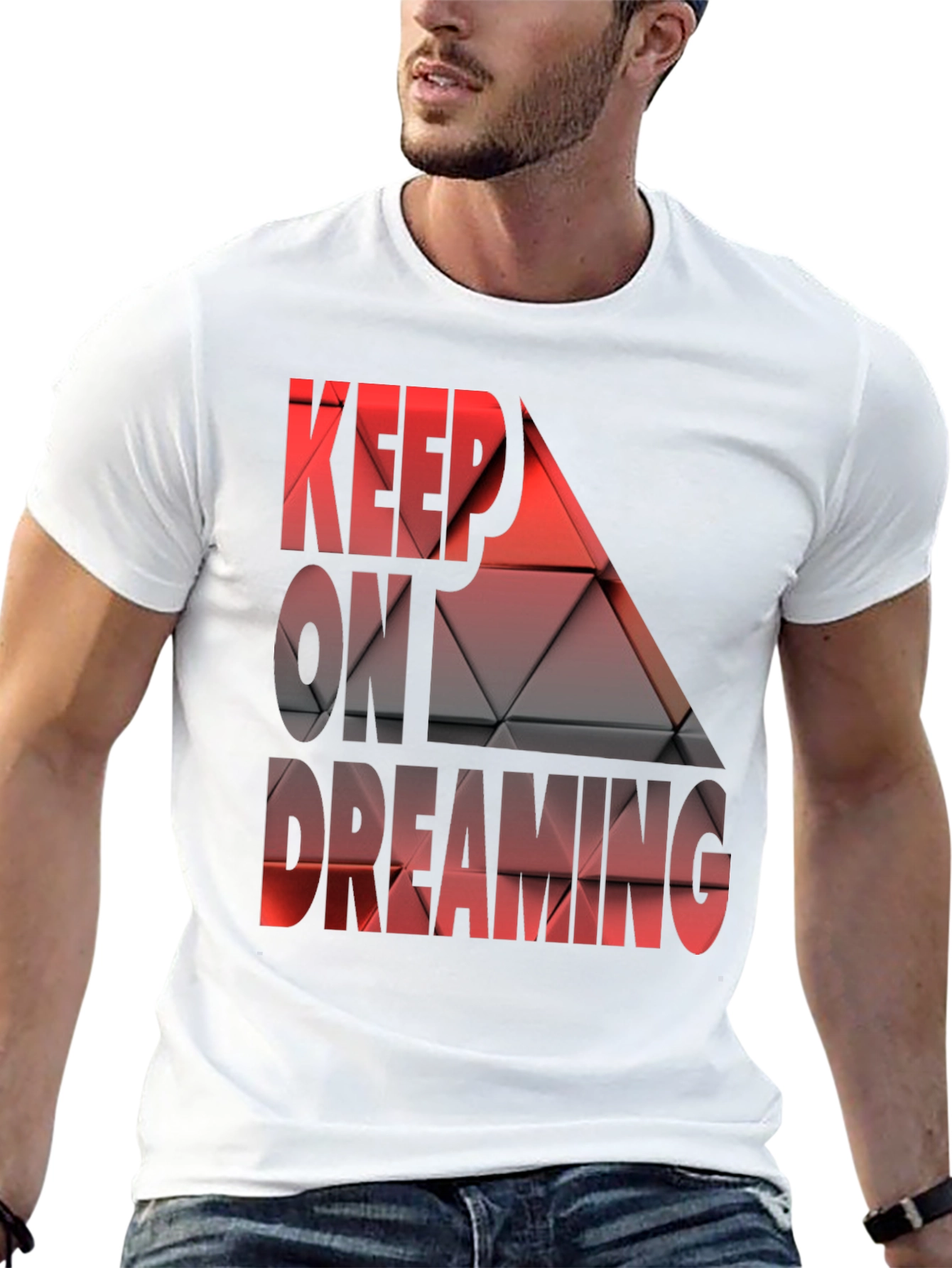 Camiseta Negra Keep On Dreaming