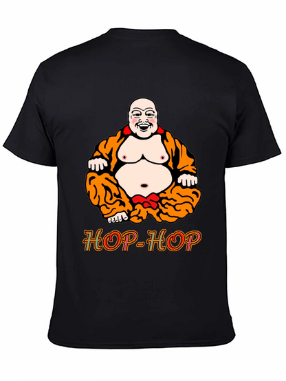 Camiseta Negra Buda HOP-HOP Original
