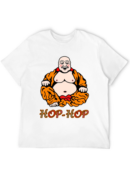 Camiseta Negra Buda HOP-HOP Original