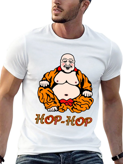 Camiseta Negra Buda HOP-HOP Original