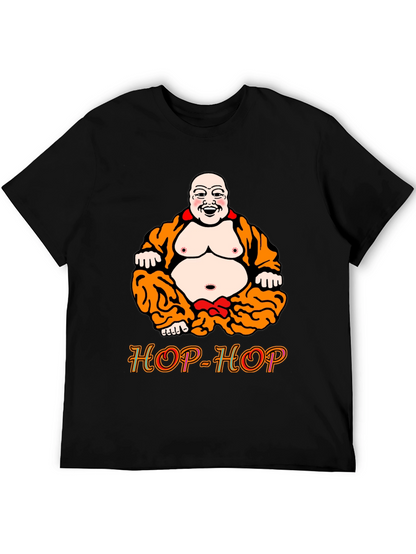 Camiseta Negra Buda HOP-HOP Original