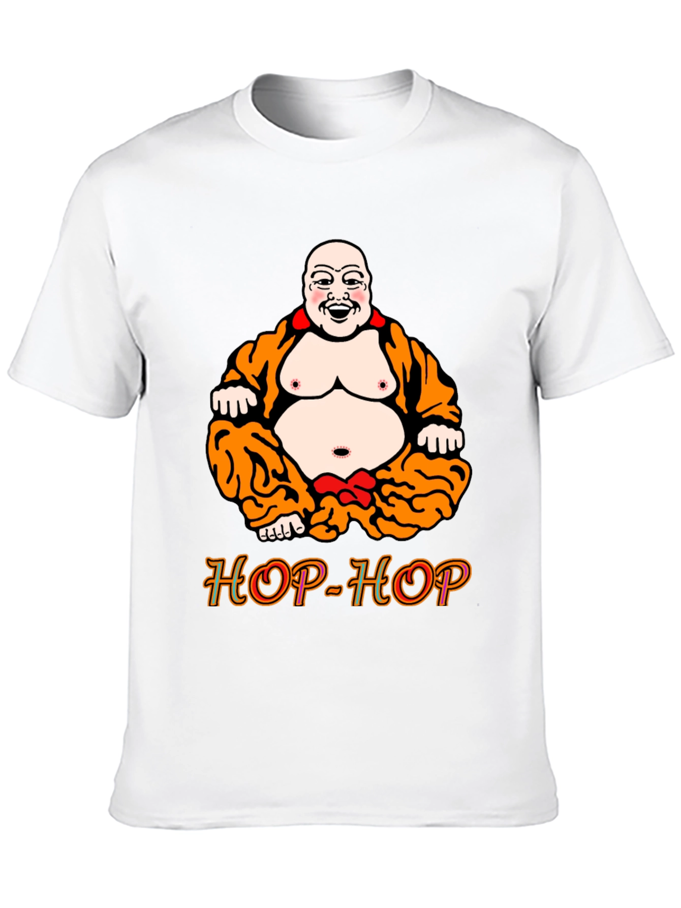 Camiseta Negra Buda HOP-HOP Original