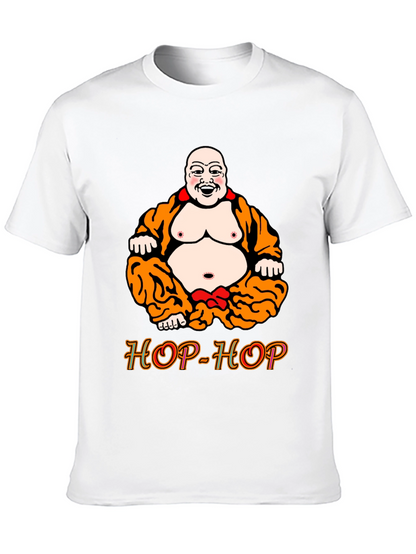 Camiseta Negra Buda HOP-HOP Original