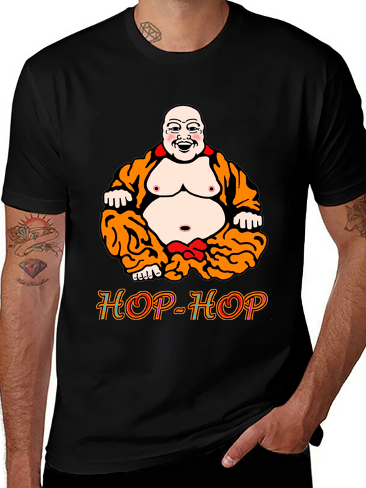 Camiseta Negra Buda HOP-HOP Original
