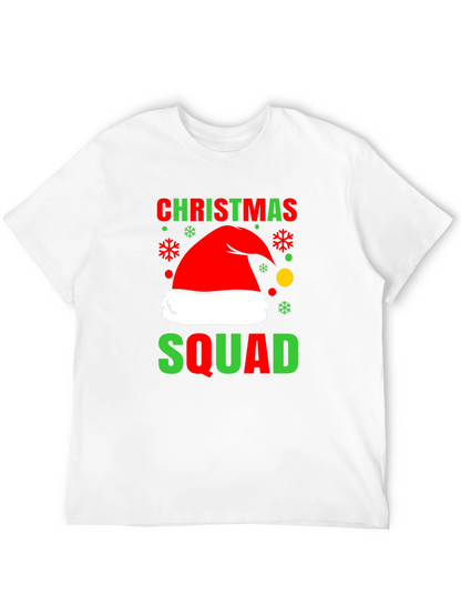 Camiseta Navideña Christmas Squad
