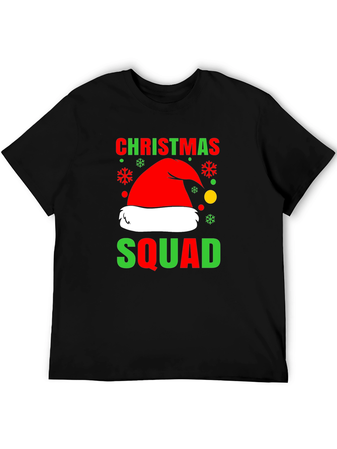 Camiseta Navideña Christmas Squad