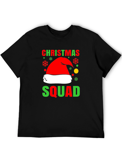 Camiseta Navideña Christmas Squad