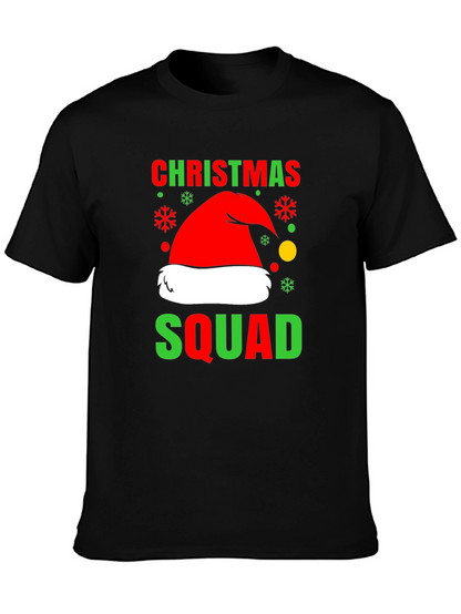Camiseta Navideña Christmas Squad