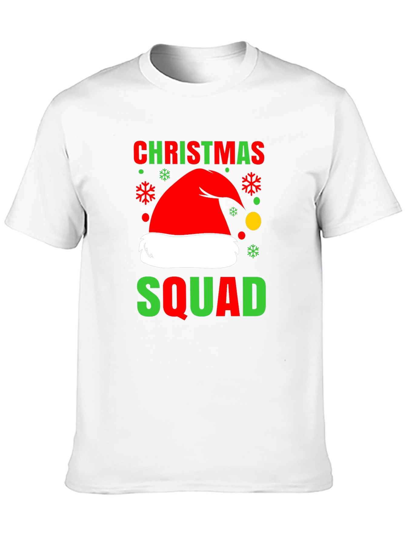 Camiseta Navideña Christmas Squad