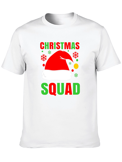 Camiseta Navideña Christmas Squad