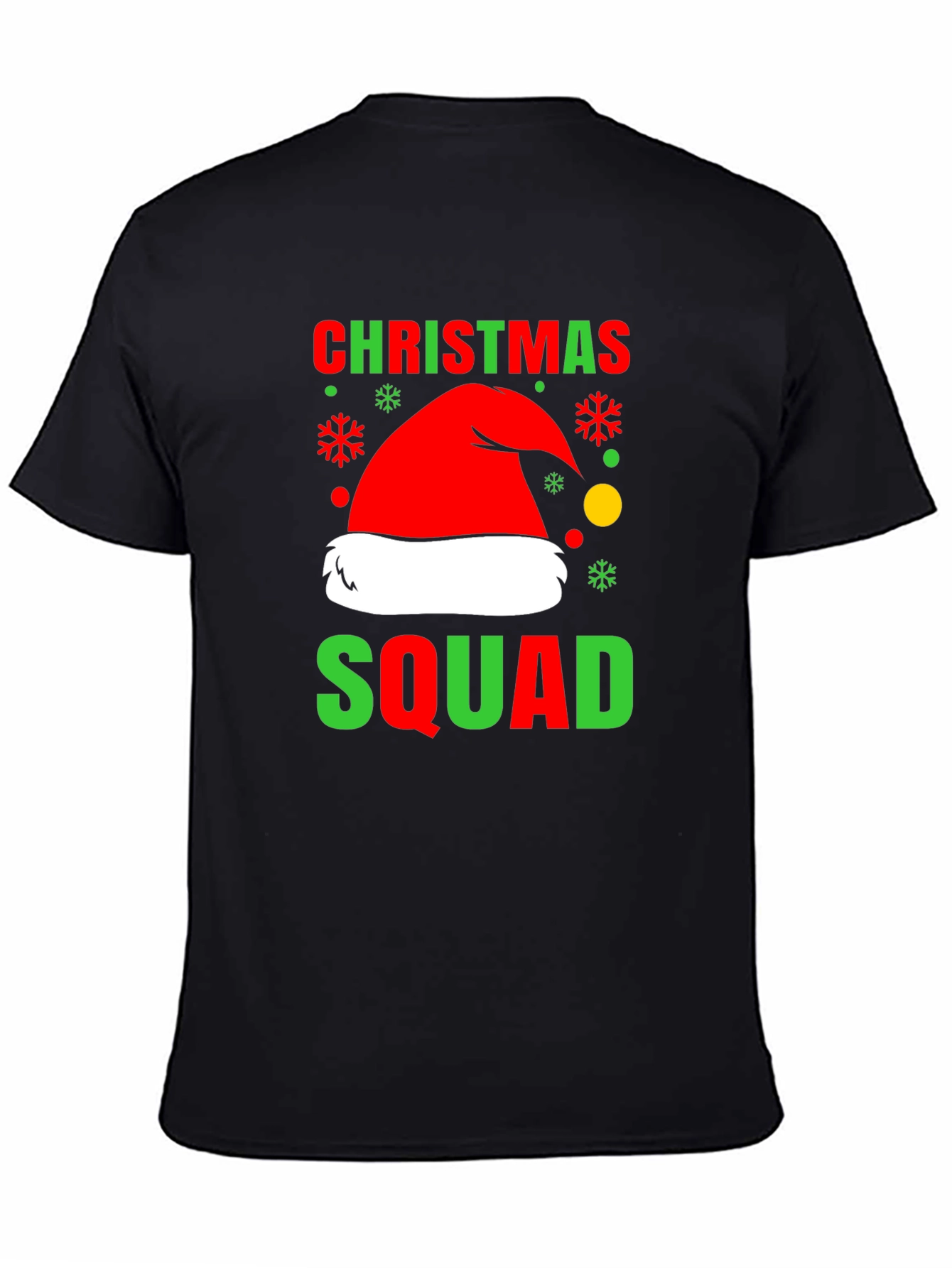 Camiseta Navideña Christmas Squad