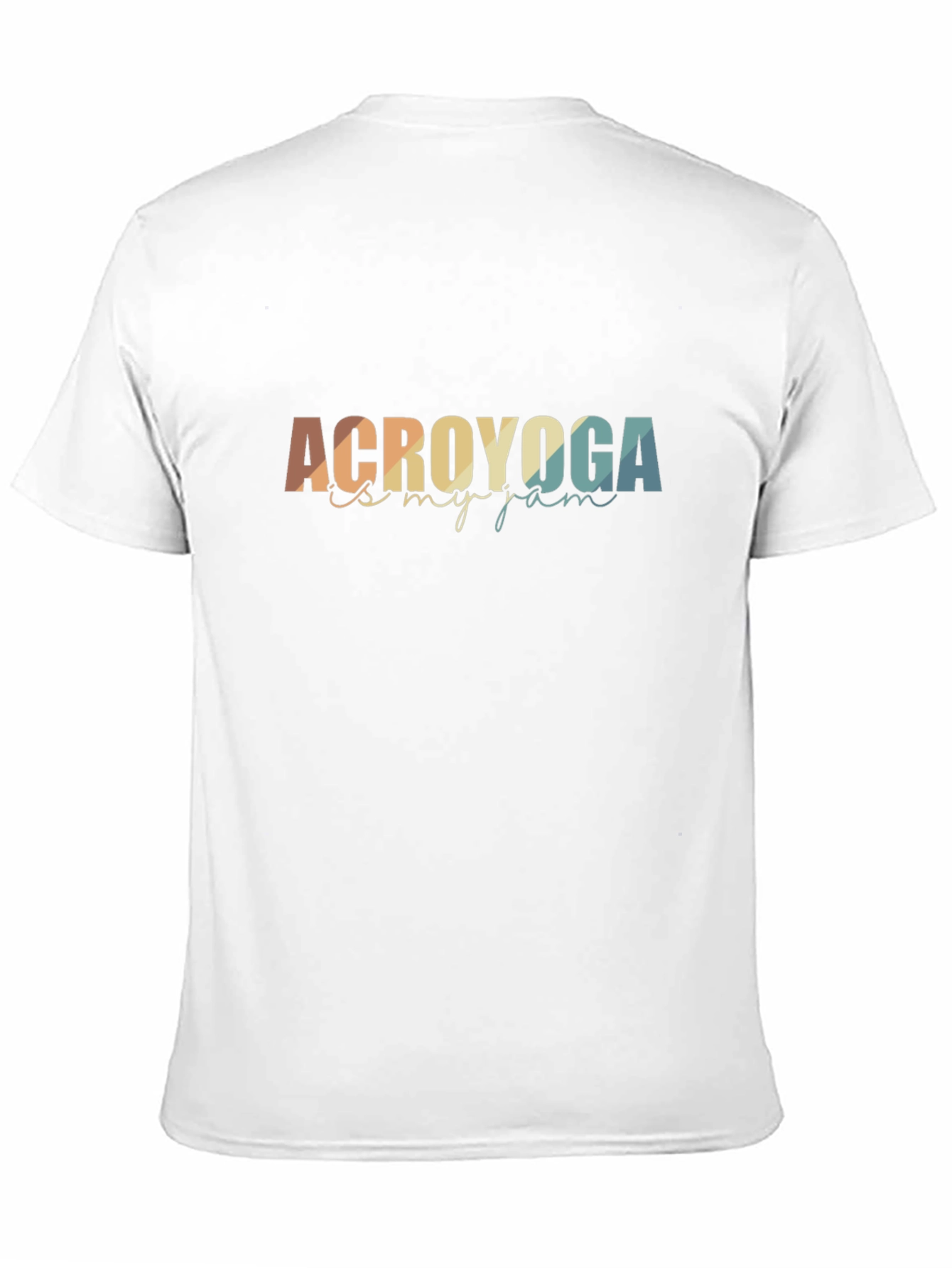 Camiseta Negra Acroyoga es mi Jam