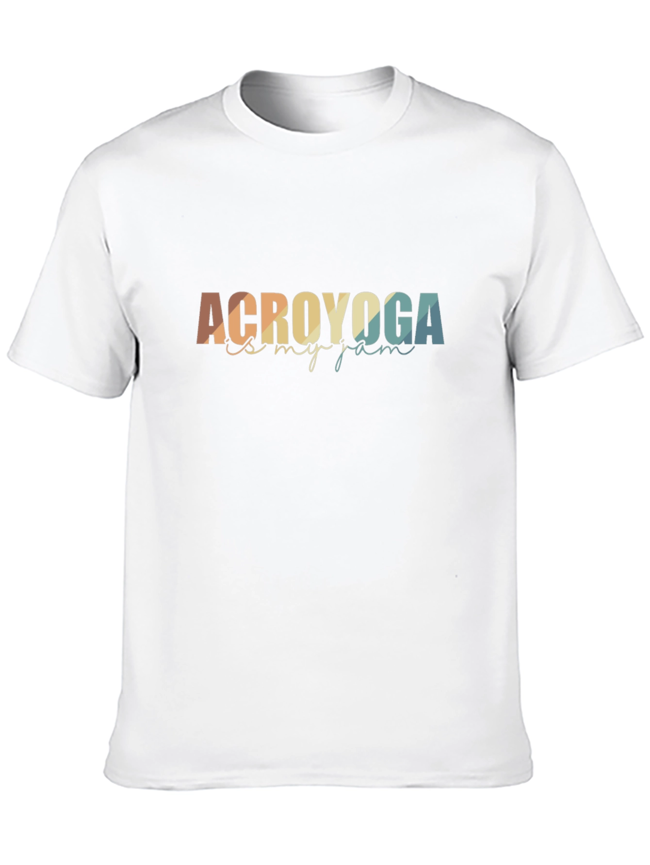 Camiseta Negra Acroyoga es mi Jam