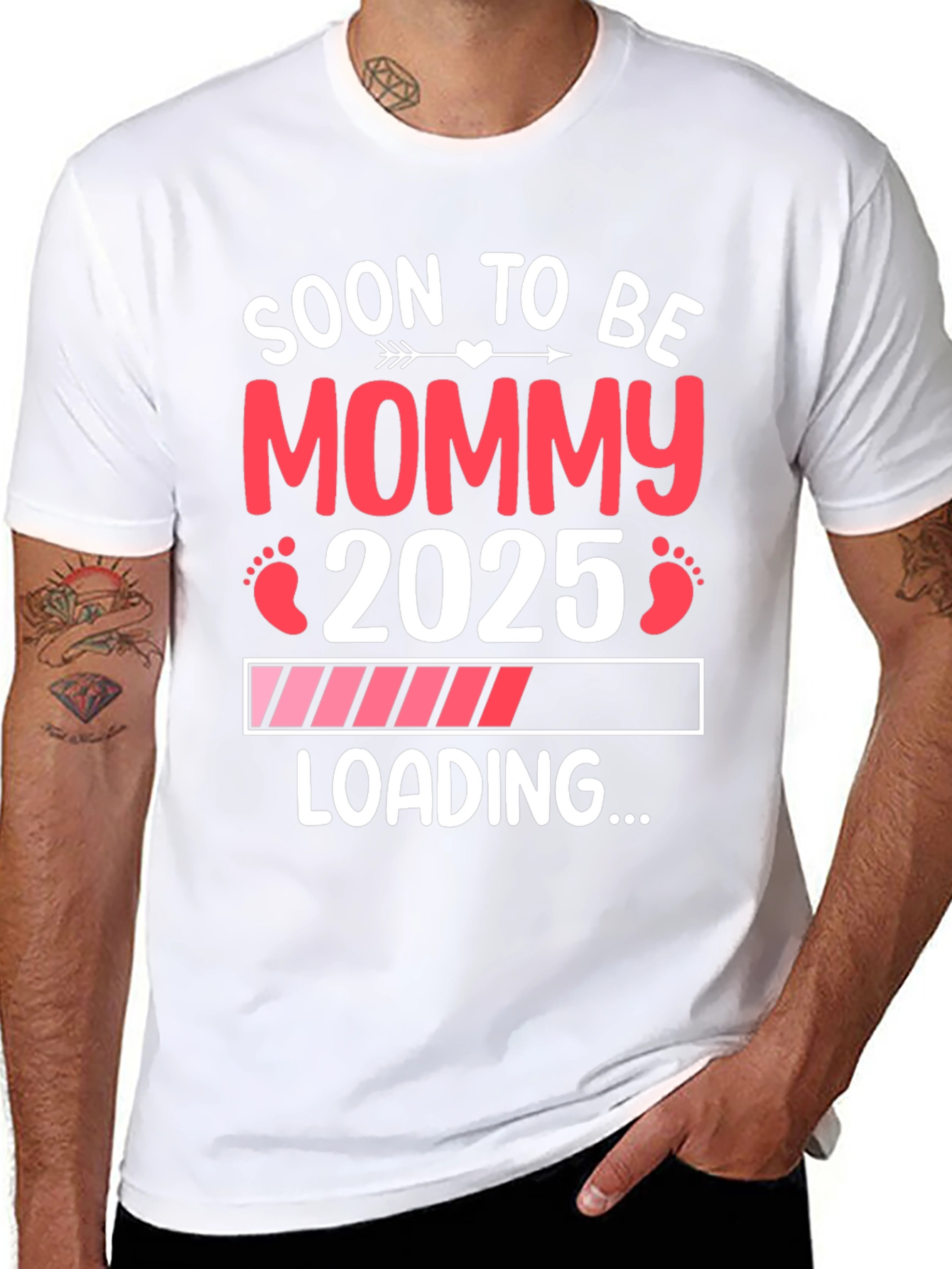 Camiseta de futura mamá 2025 - Cargando...