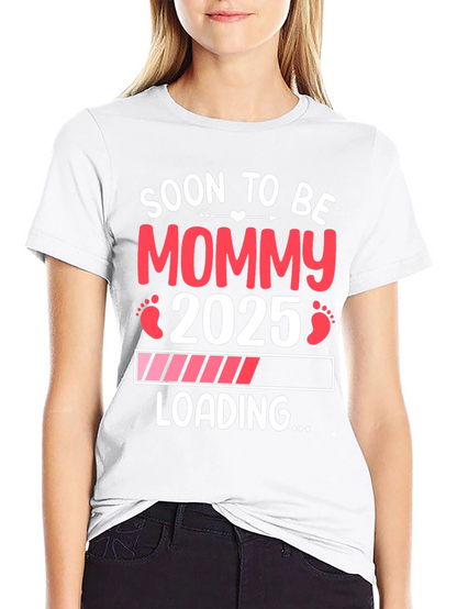 Camiseta de futura mamá 2025 - Cargando...