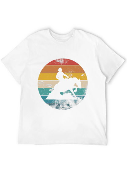 Camiseta Vaquero Retro Atardecer