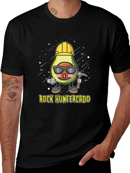 Camiseta Negra: Aguacate Minero