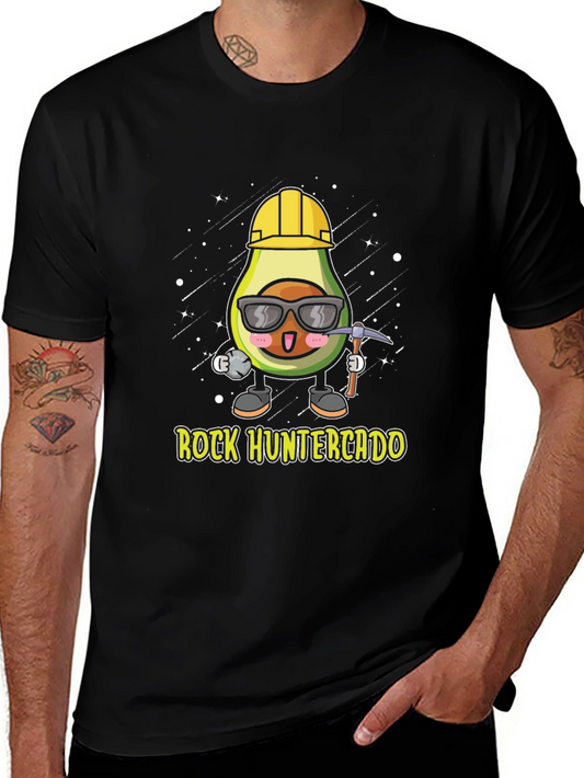 Camiseta Negra: Aguacate Minero