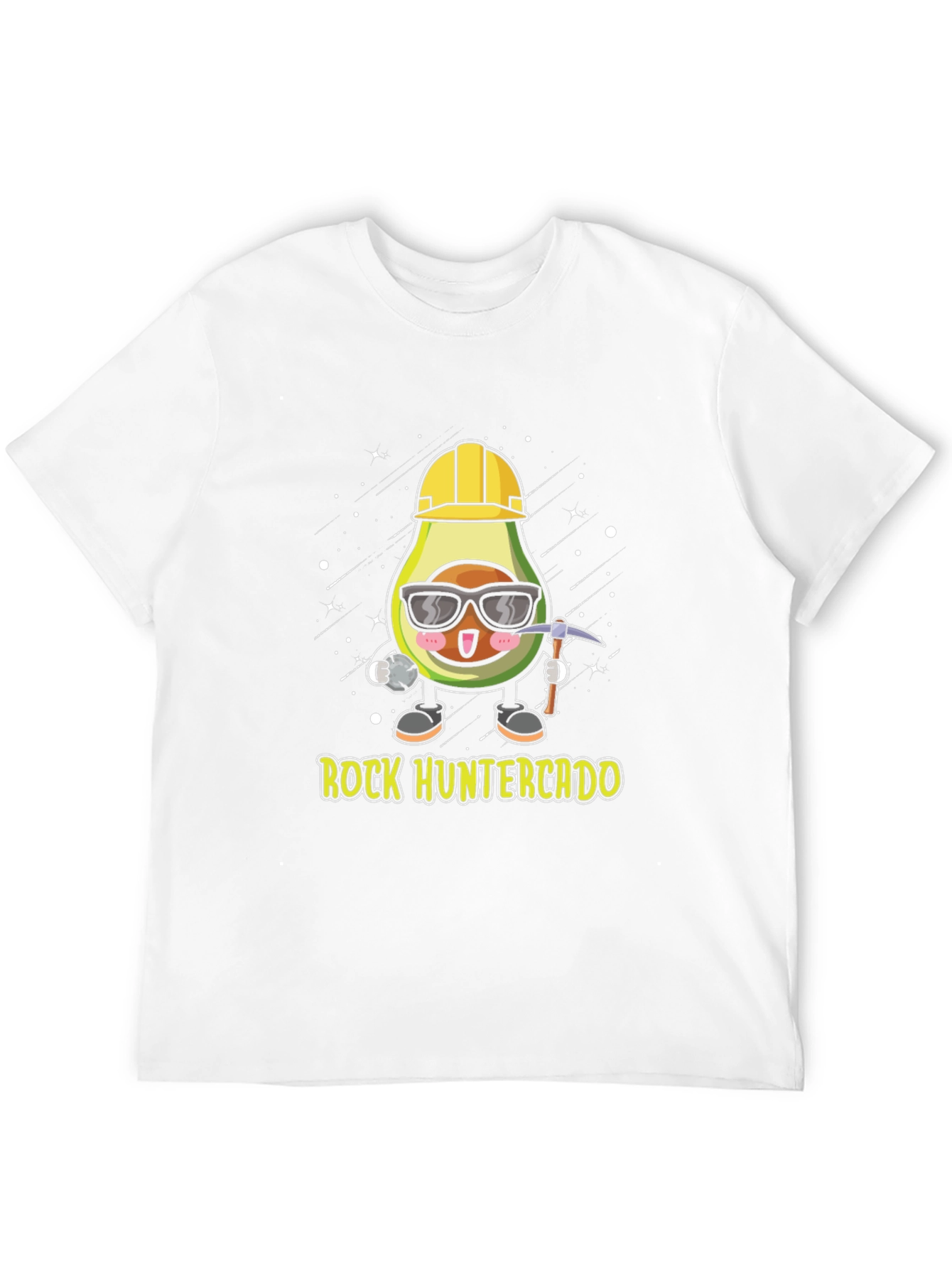 Camiseta Negra: Aguacate Minero