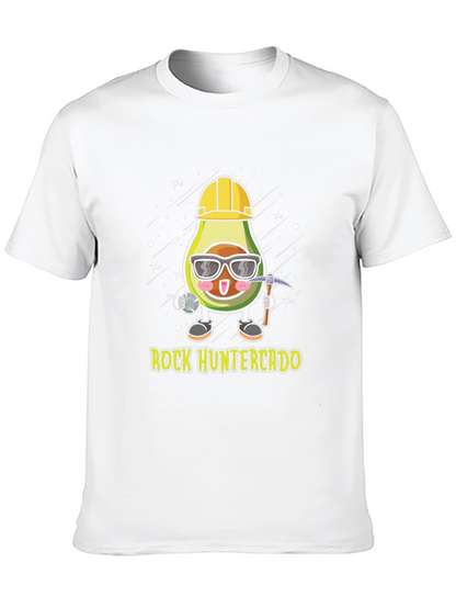 Camiseta Negra: Aguacate Minero