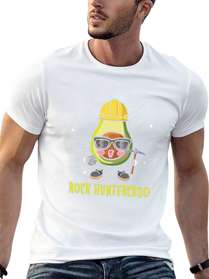 Camiseta Negra: Aguacate Minero