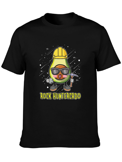 Camiseta Negra: Aguacate Minero