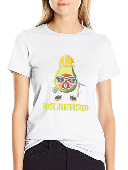 Camiseta Negra: Aguacate Minero