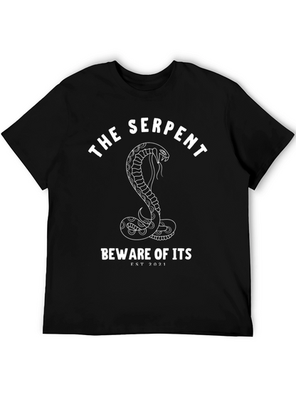 Camiseta Negra La Serpiente - Estilo y Misterio