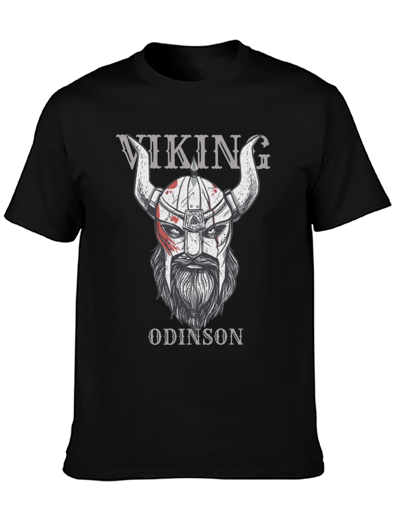 Camiseta Vikinga Odinson Negra