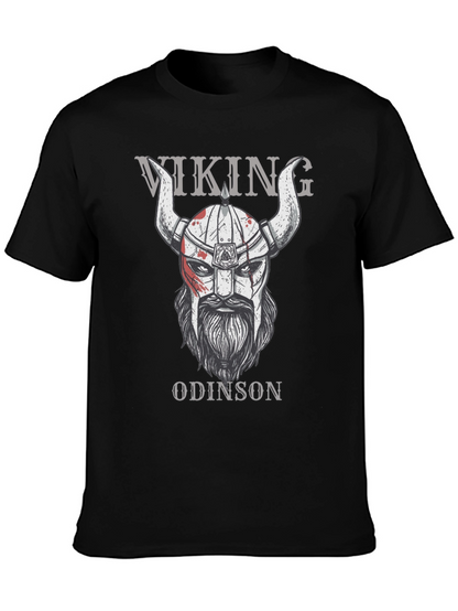 Camiseta Vikinga Odinson Negra
