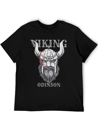 Camiseta Vikinga Odinson Negra