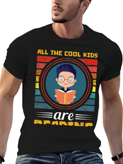 Camiseta All The Cool Kids Are Reading