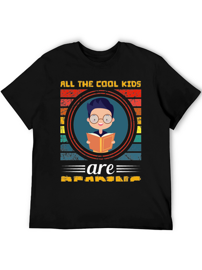 Camiseta All The Cool Kids Are Reading