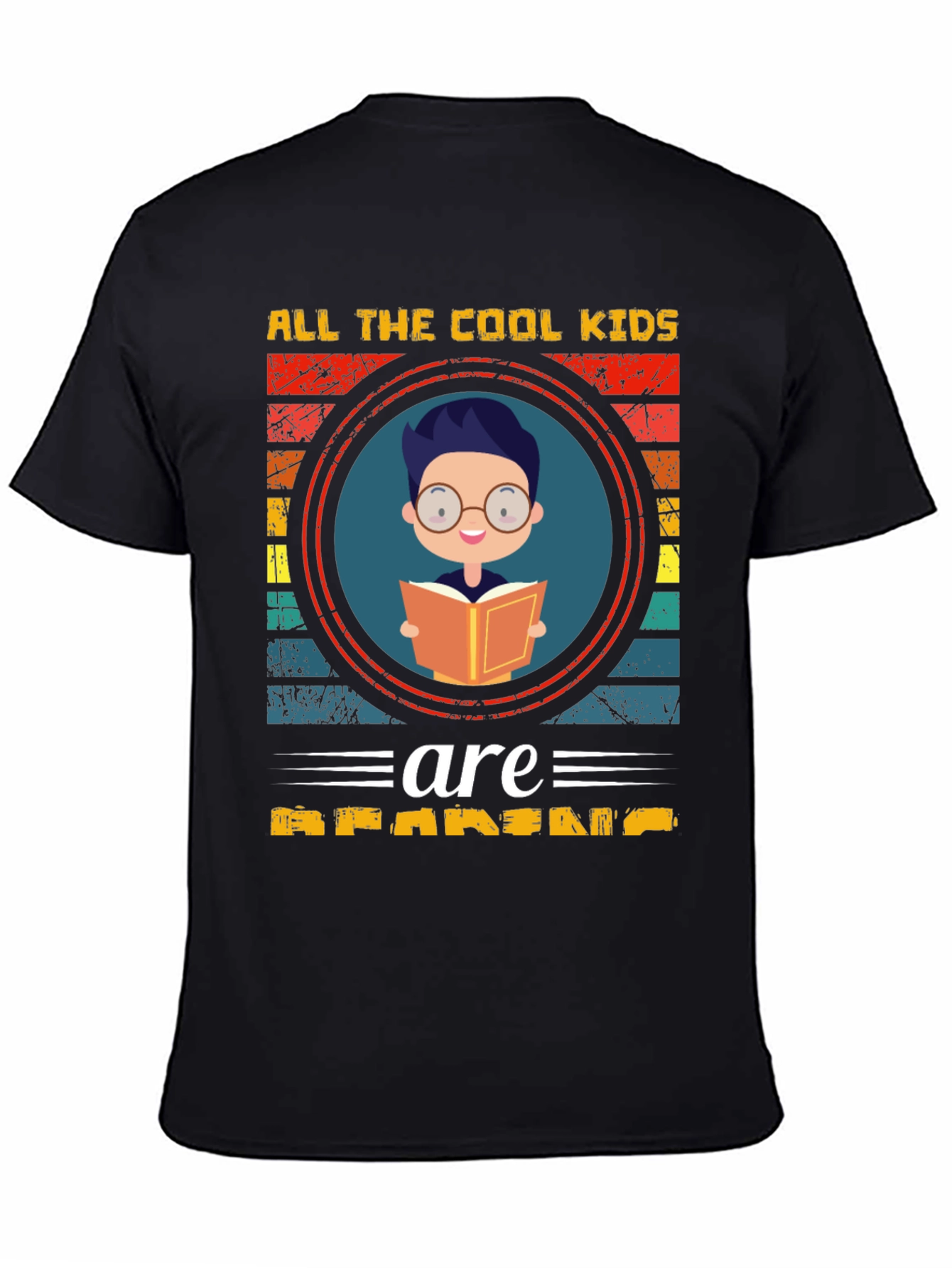 Camiseta All The Cool Kids Are Reading