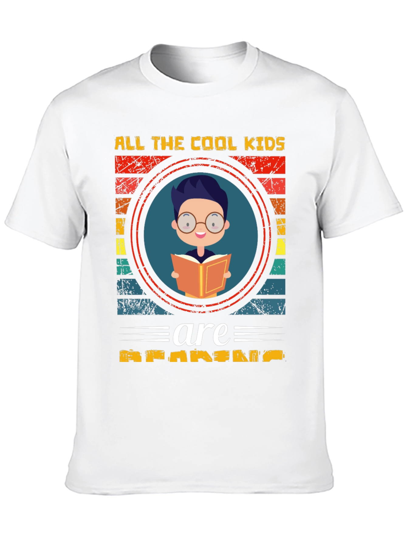Camiseta All The Cool Kids Are Reading