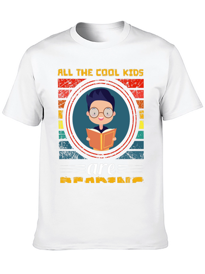 Camiseta All The Cool Kids Are Reading