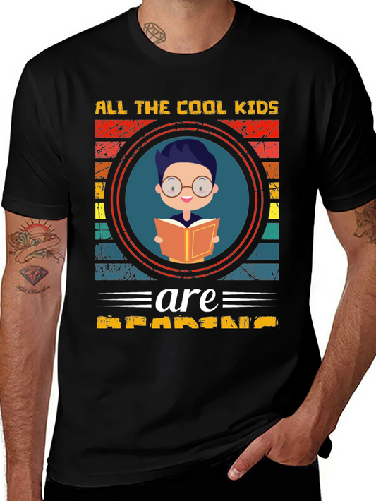 Camiseta All The Cool Kids Are Reading