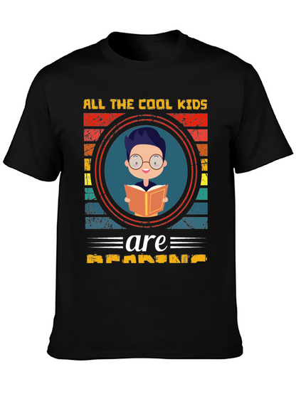 Camiseta All The Cool Kids Are Reading
