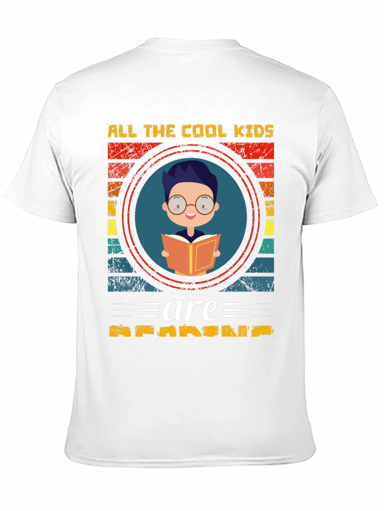 Camiseta All The Cool Kids Are Reading