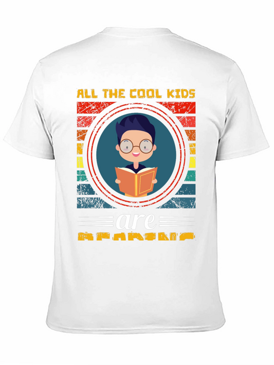Camiseta All The Cool Kids Are Reading