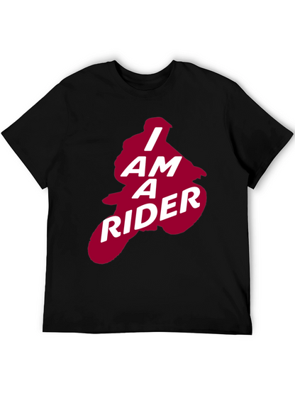 Camiseta Negra I Am A Rider