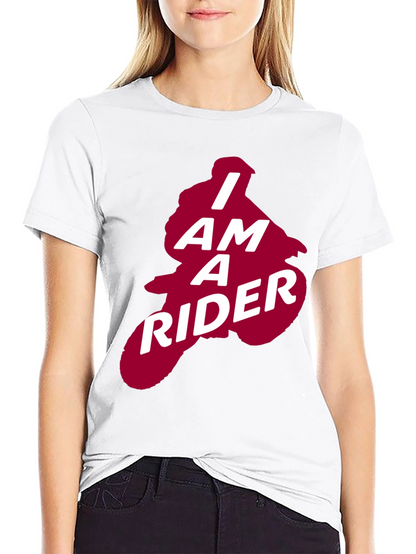 Camiseta Negra I Am A Rider