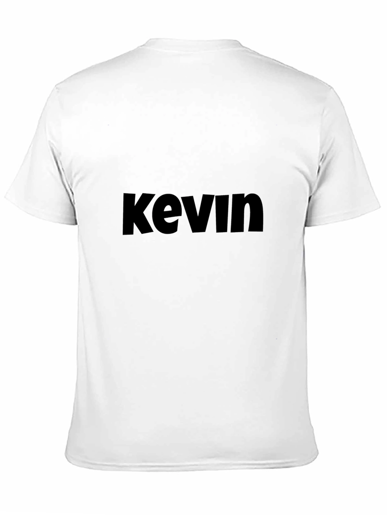 Camiseta Negra Kevin - Diseño Casual y Cómoda