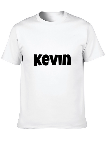 Camiseta Negra Kevin - Diseño Casual y Cómoda