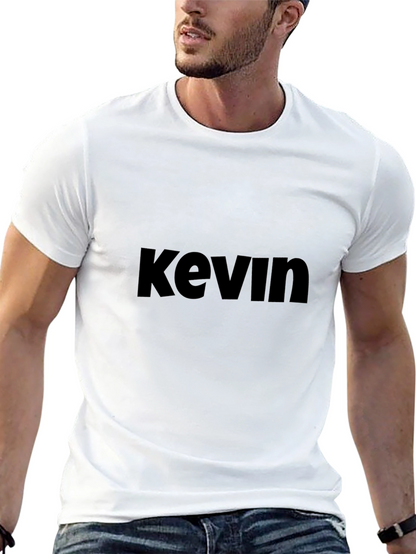 Camiseta Negra Kevin - Diseño Casual y Cómoda