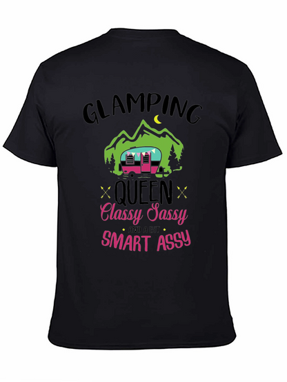 Camiseta Glamping Queen - Classy Sassy Smart Assy