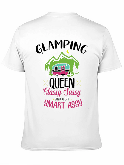 Camiseta Glamping Queen - Classy Sassy Smart Assy