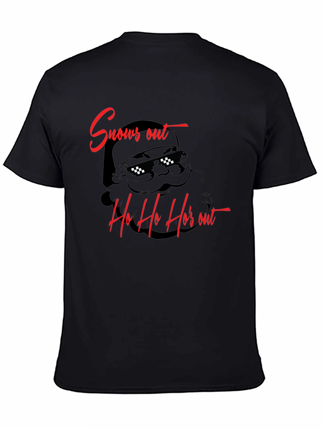 Camiseta Navideña Santa Claus Gangster