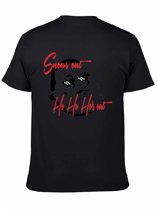 Camiseta Navideña Santa Claus Gangster